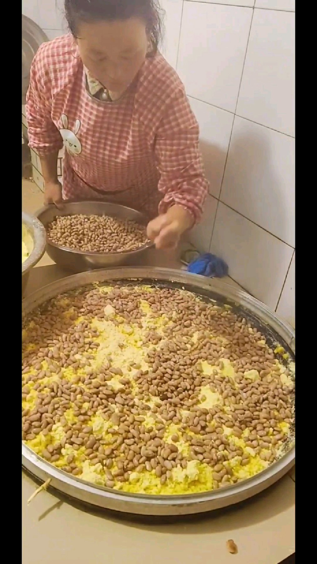 我嫂子做的大黄米年糕