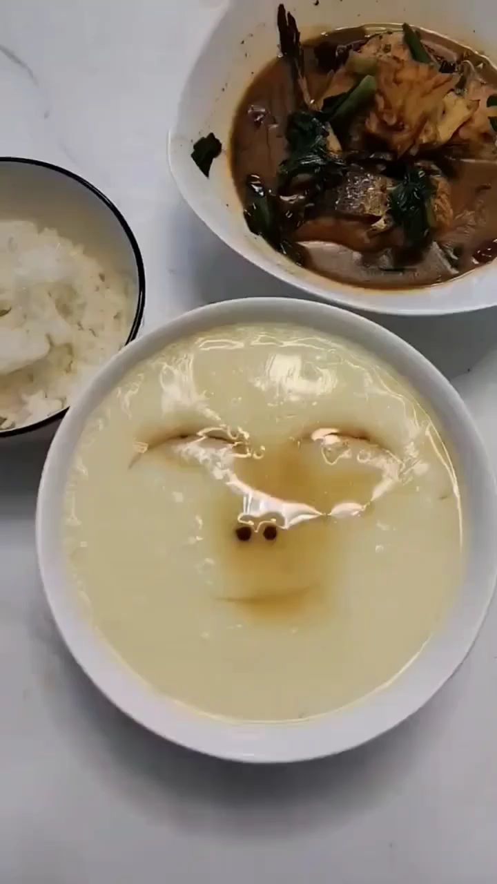 笑脸鸡蛋糕新做法