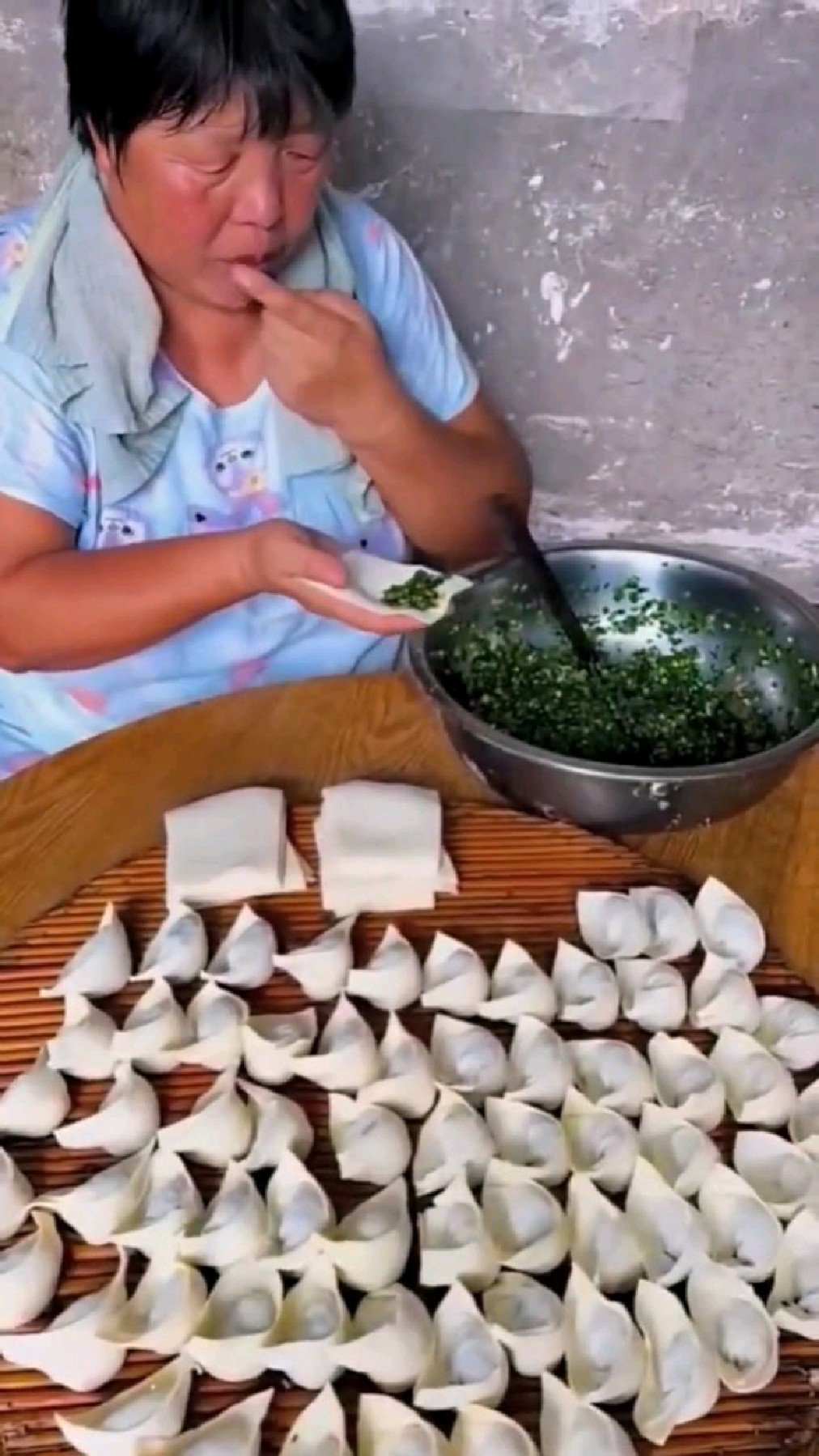 我大娘包饺子有特色