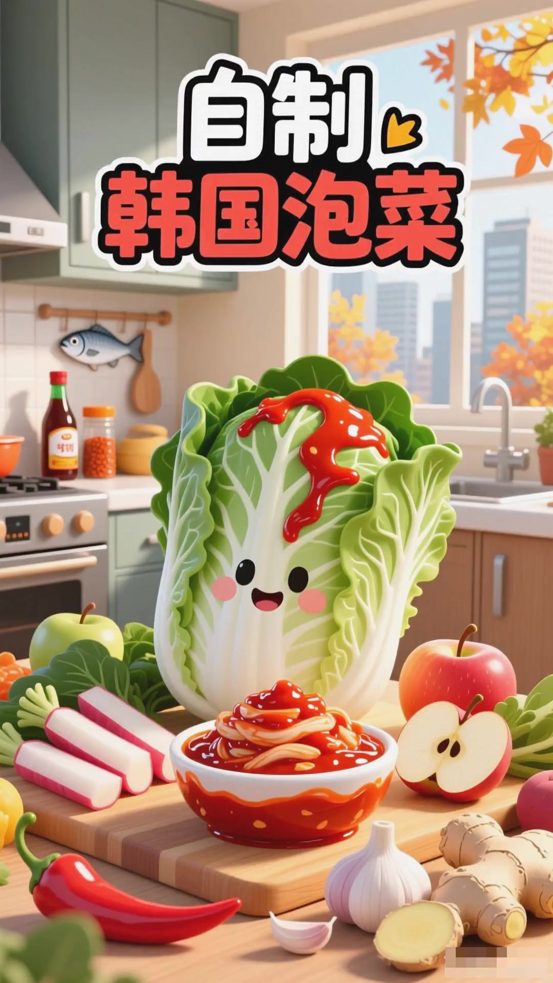 在家自制韩国泡菜,简便可行方法大揭秘!快来试试