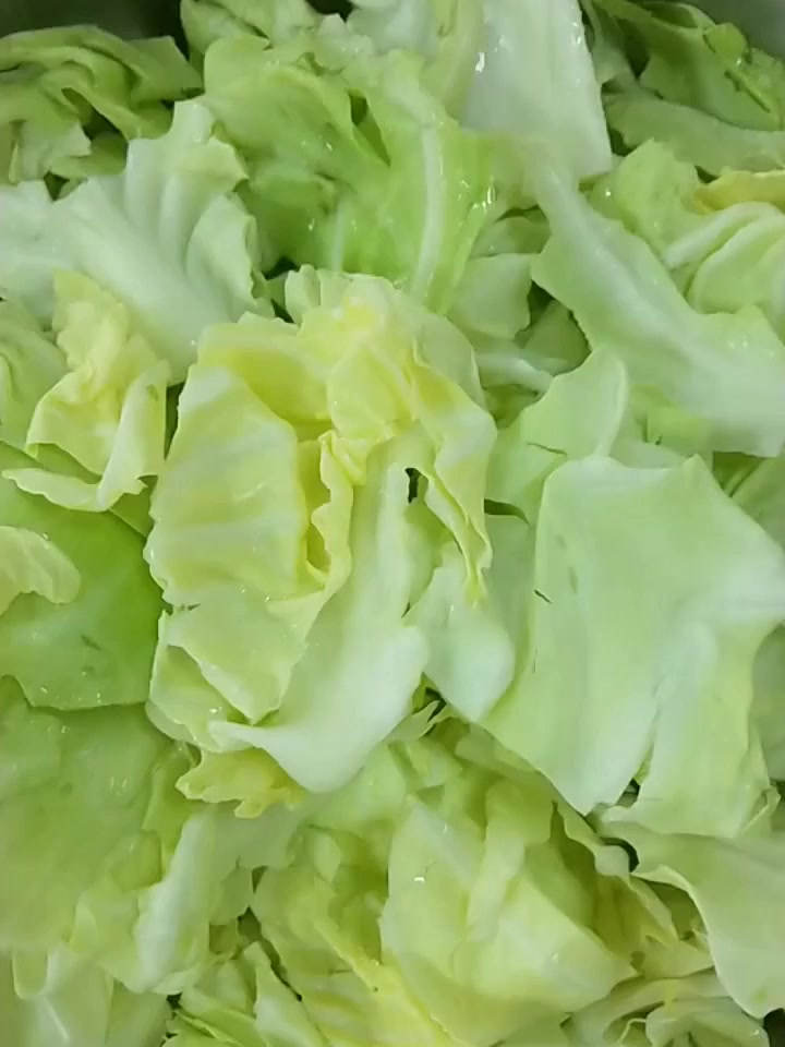 西红柿圆白菜炒鸡蛋真好吃!