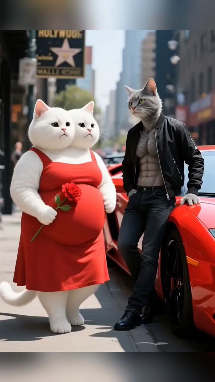 当红玫瑰遇上冷酷皮衣,爱情的温度竟敌不过街角的风