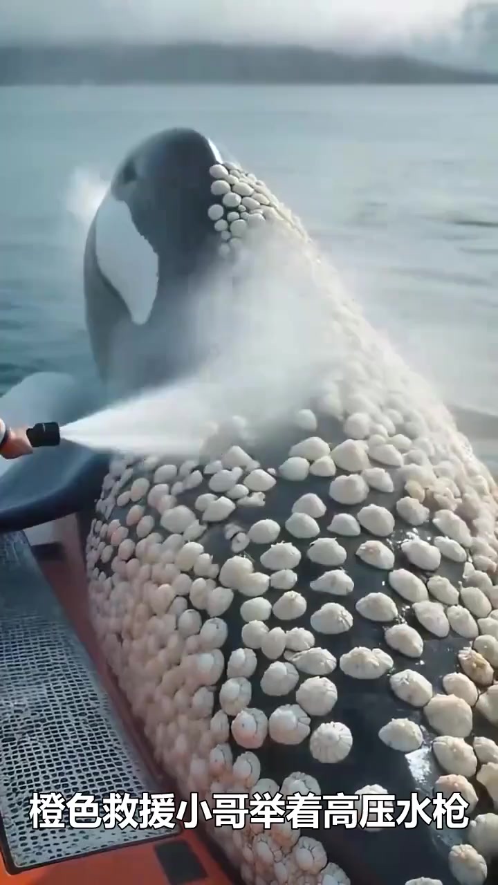 帮助鲸鱼清理藤壶_2_全局解说