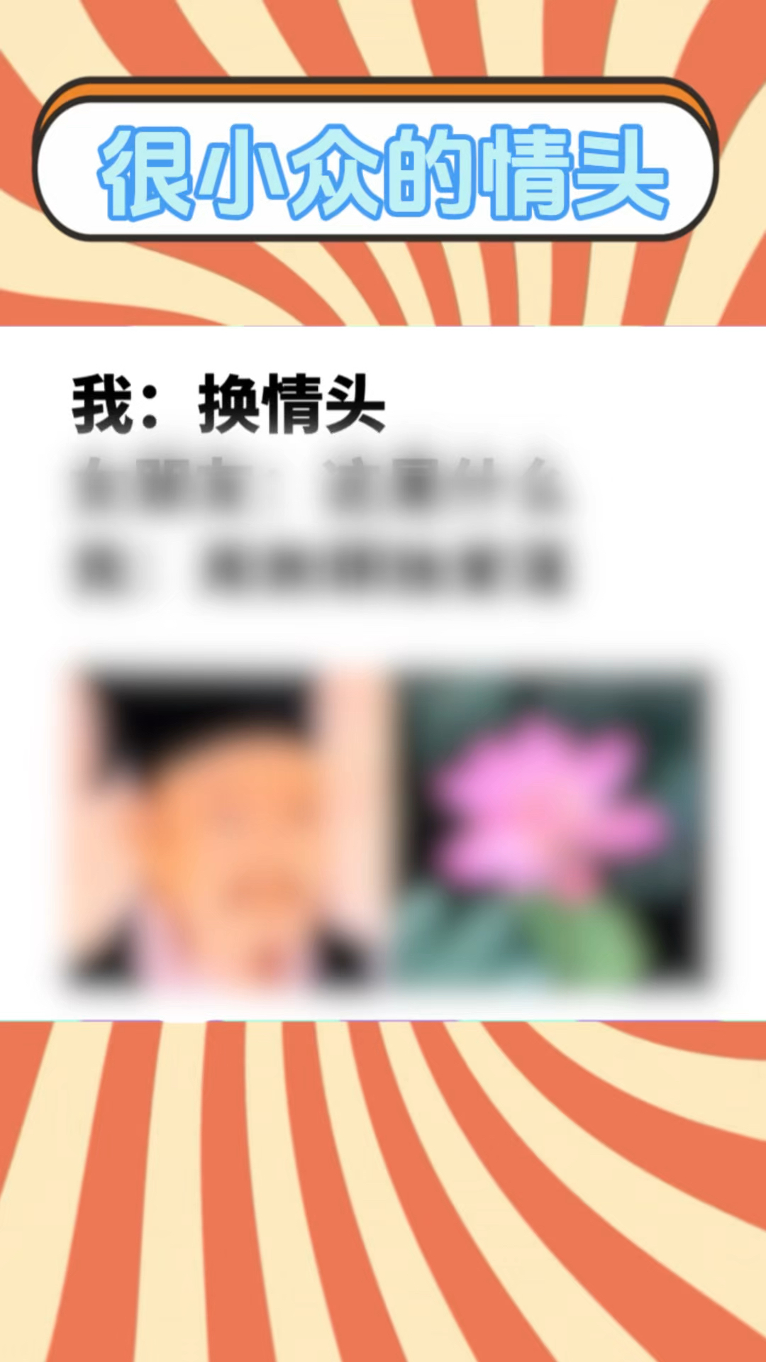 一种很小众的情头