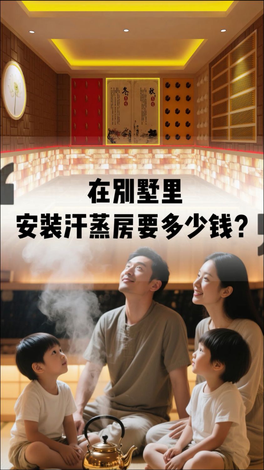 在别墅里安装汗蒸房要多少钱