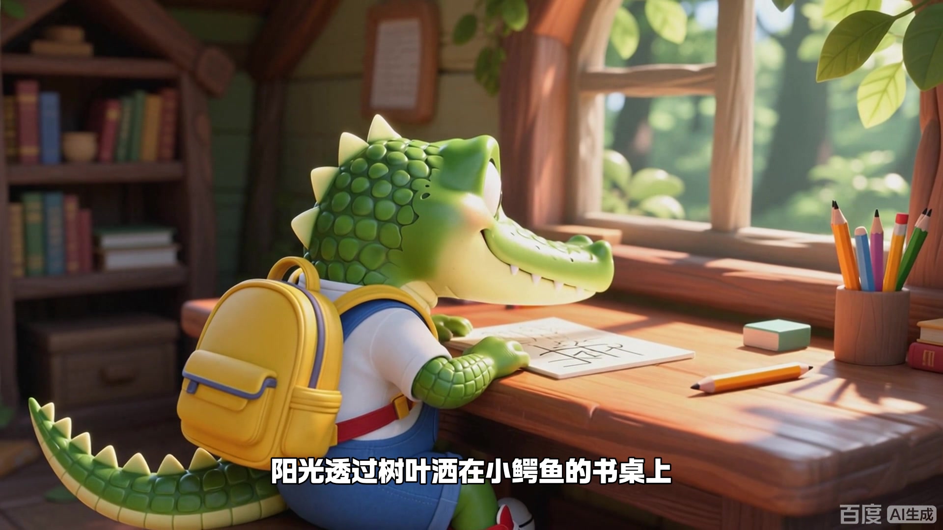 小鳄鱼做数学题掰爪子，越算越糊涂