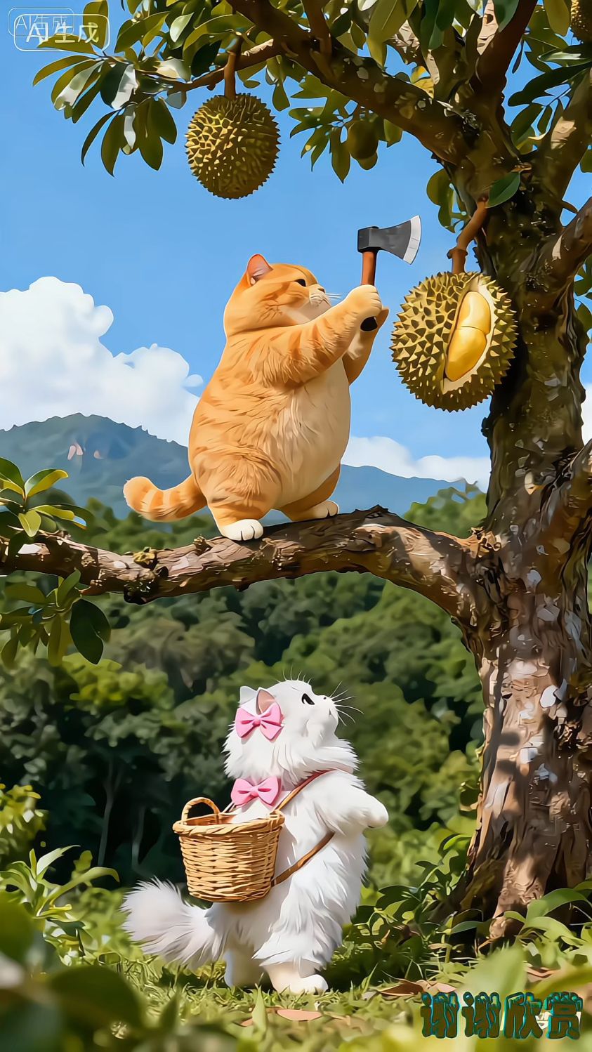 胖橘猫做披萨,一边吃一边喝奶茶#萌宠出道计划 #橘猫 #会做饭的猫