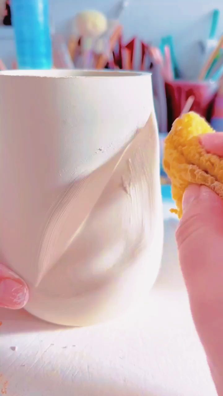 杯子做造型，好看吗？