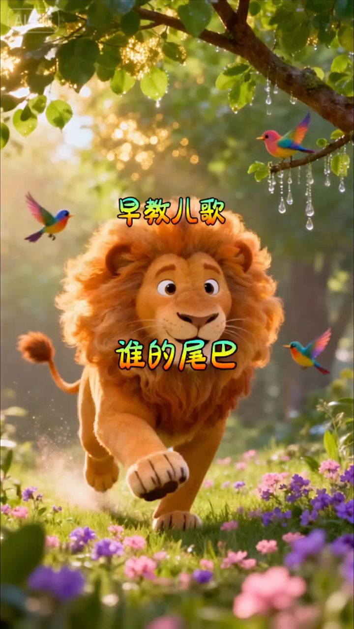 宝宝必听的早教神曲《谁的尾巴》！