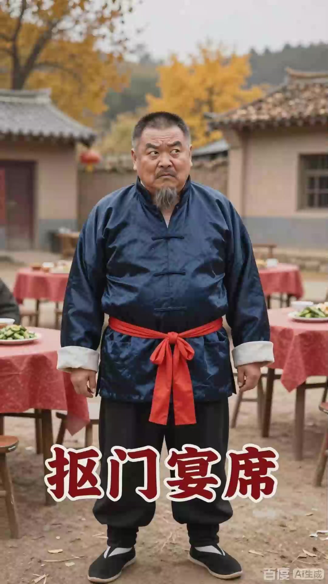 搞笑小故事:抠门财主家收礼摆酒席菜不够客人自己带。