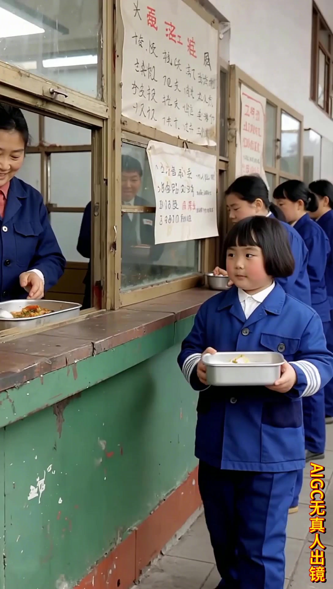 80年代工厂食堂，铝饭盒装满回忆，那年的饭菜真香！