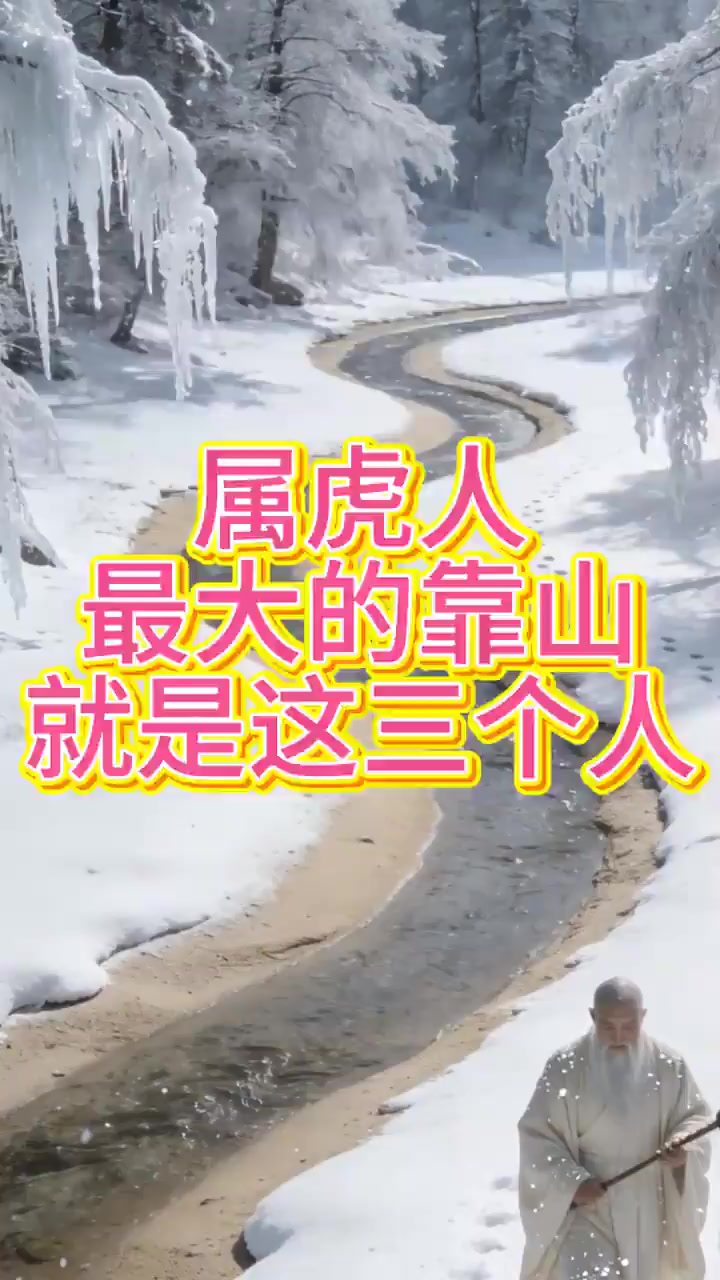 属虎人，最大的靠山就是这三个人