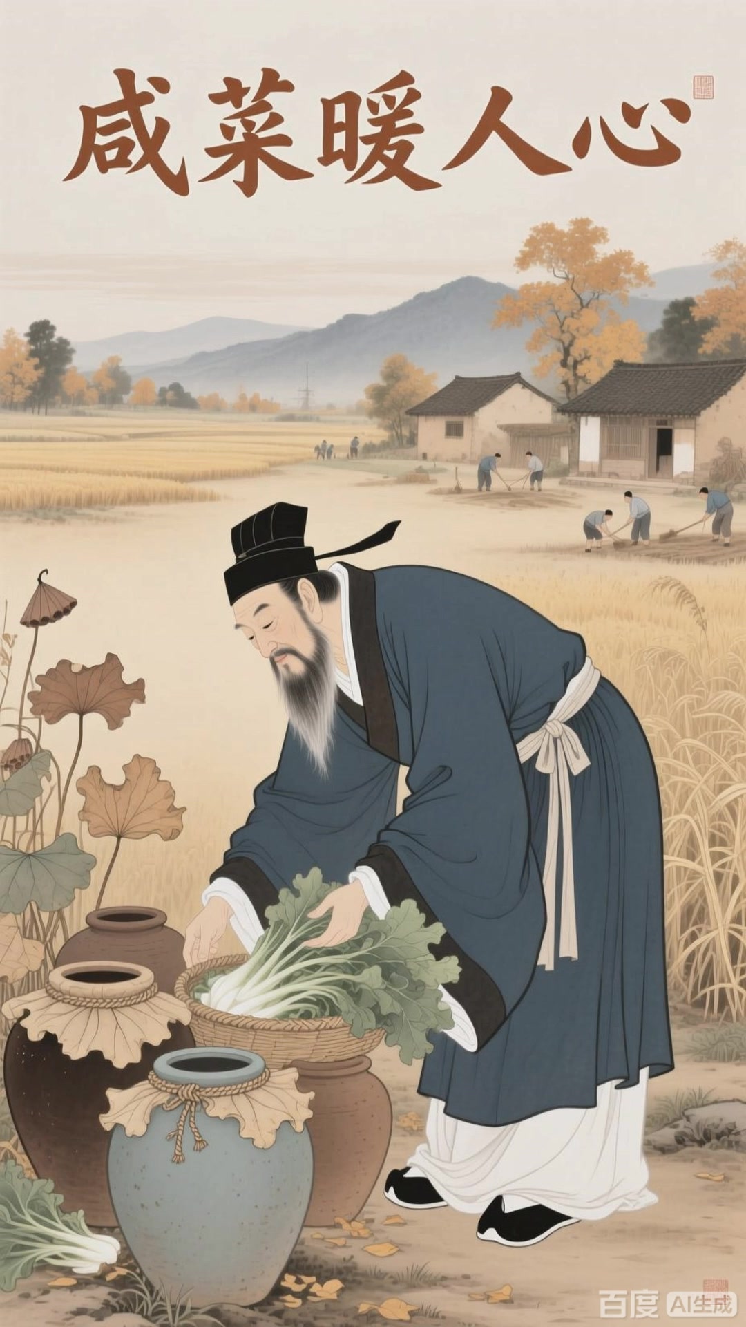 谯周蜀地腌咸菜稳民心：菜香开胃，蜀地百姓乐安居