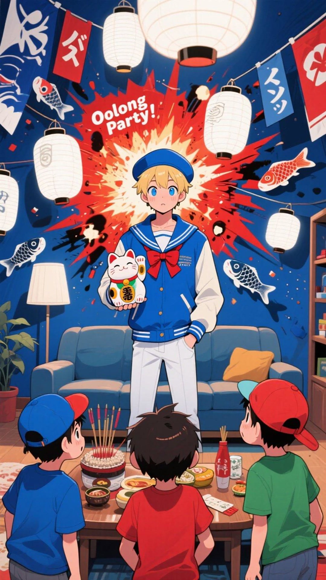 唐老鸭布置国风派对，弄错道具差点搞砸