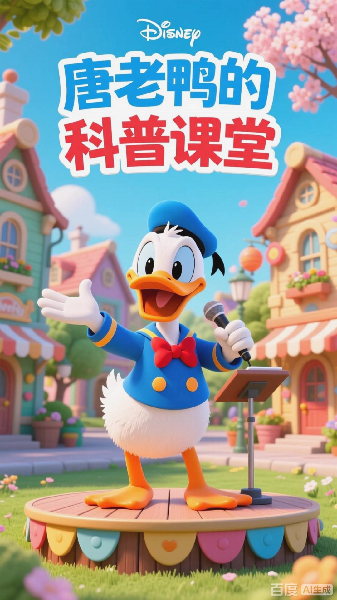 唐老鸭的科普演讲,没人听懂