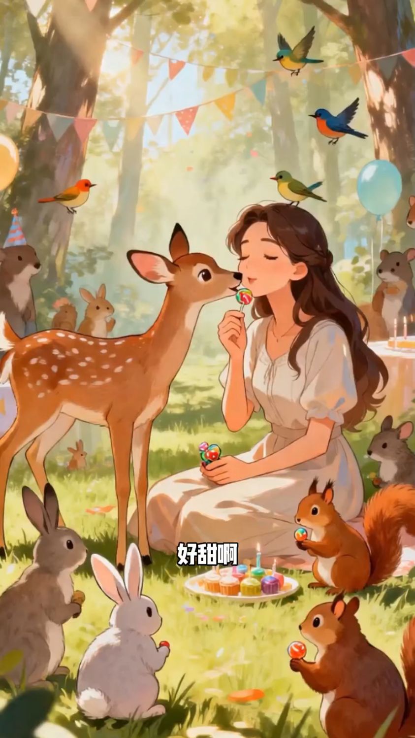 生日派对，简单快乐