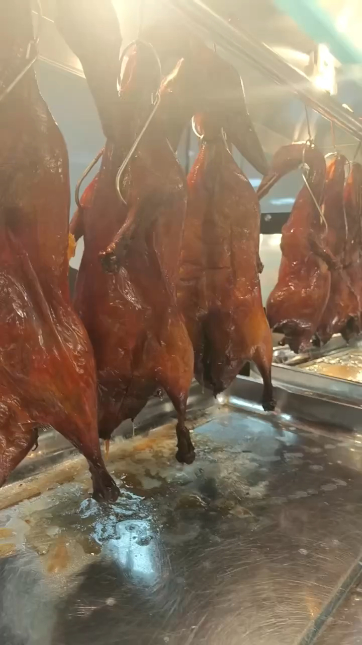 脆皮烤鸭真的好吃