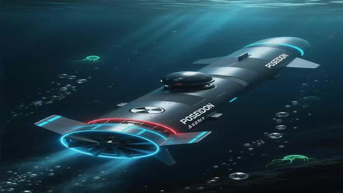 水下核动力武器亮相，“波塞冬”鱼雷射程超5000公里