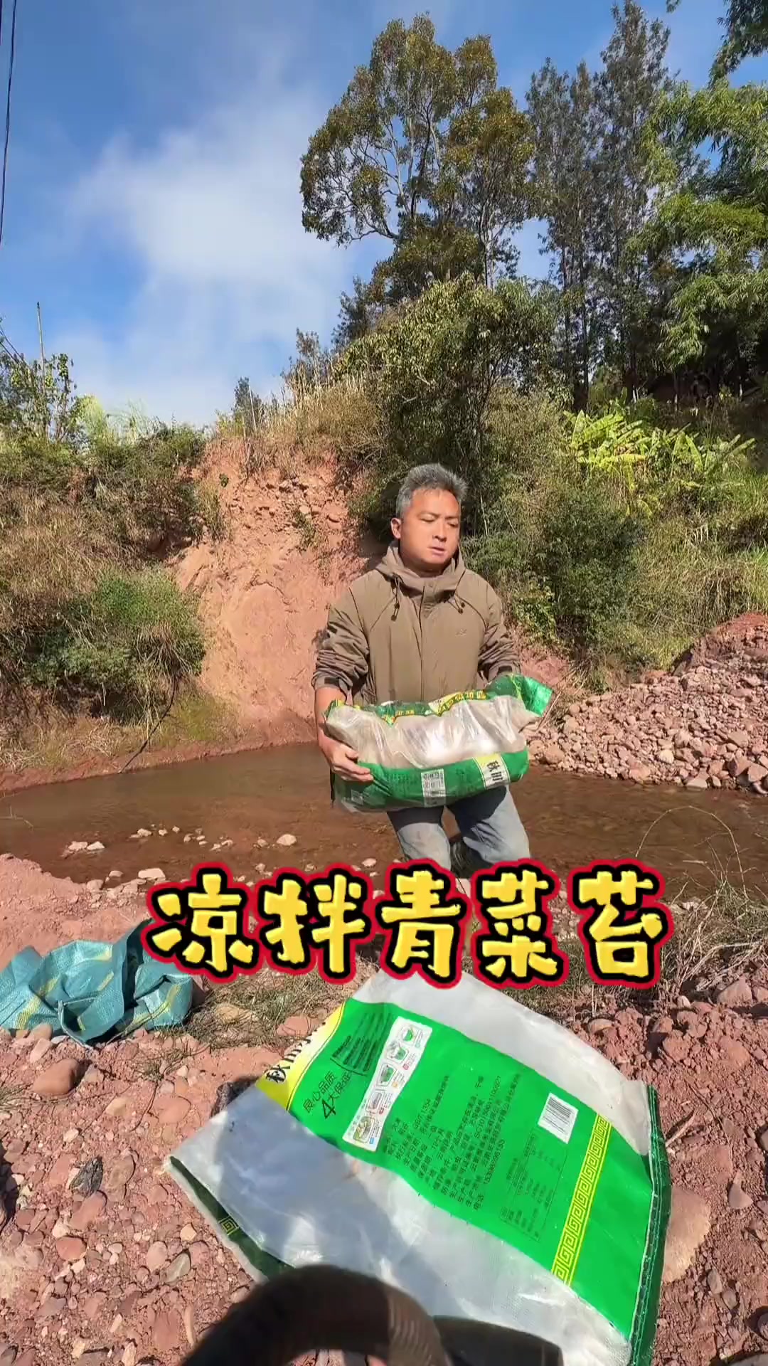 凉拌青菜苔!