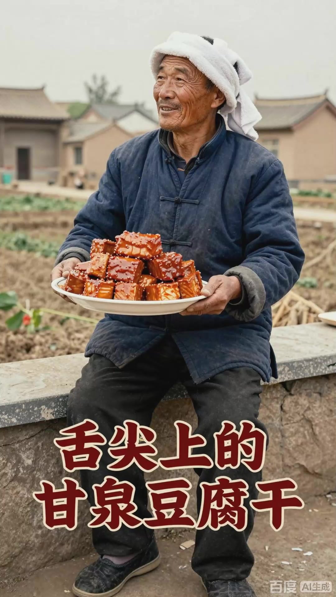 甘泉豆腐干：口感劲道，酱香浓郁甘泉特色