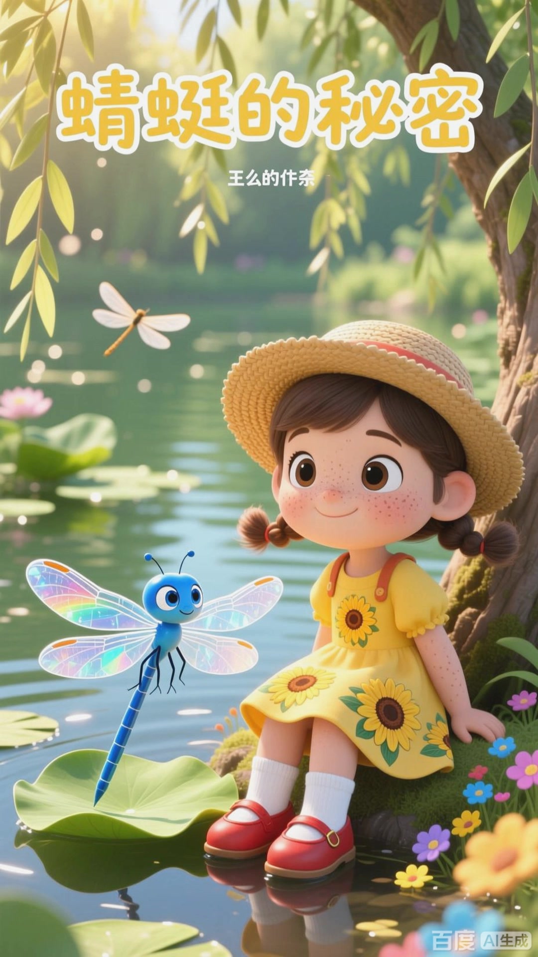 儿童故事：蜻蜓的产卵秘密