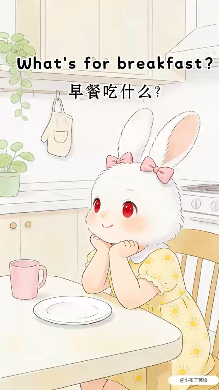 英语启蒙绘本《What's for breakfast?早餐吃什么?》