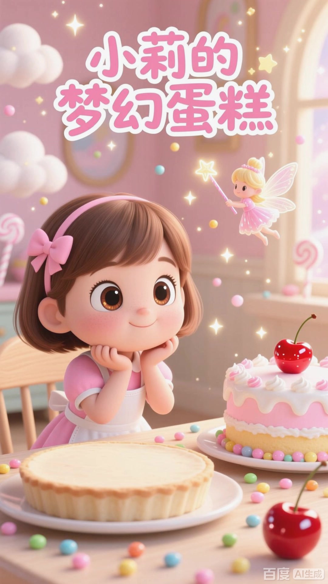 生日的蛋糕装饰