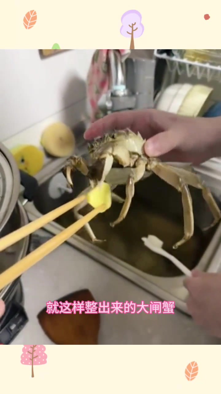 蒸大闸蟹技巧，自己心甘情愿走向成熟
