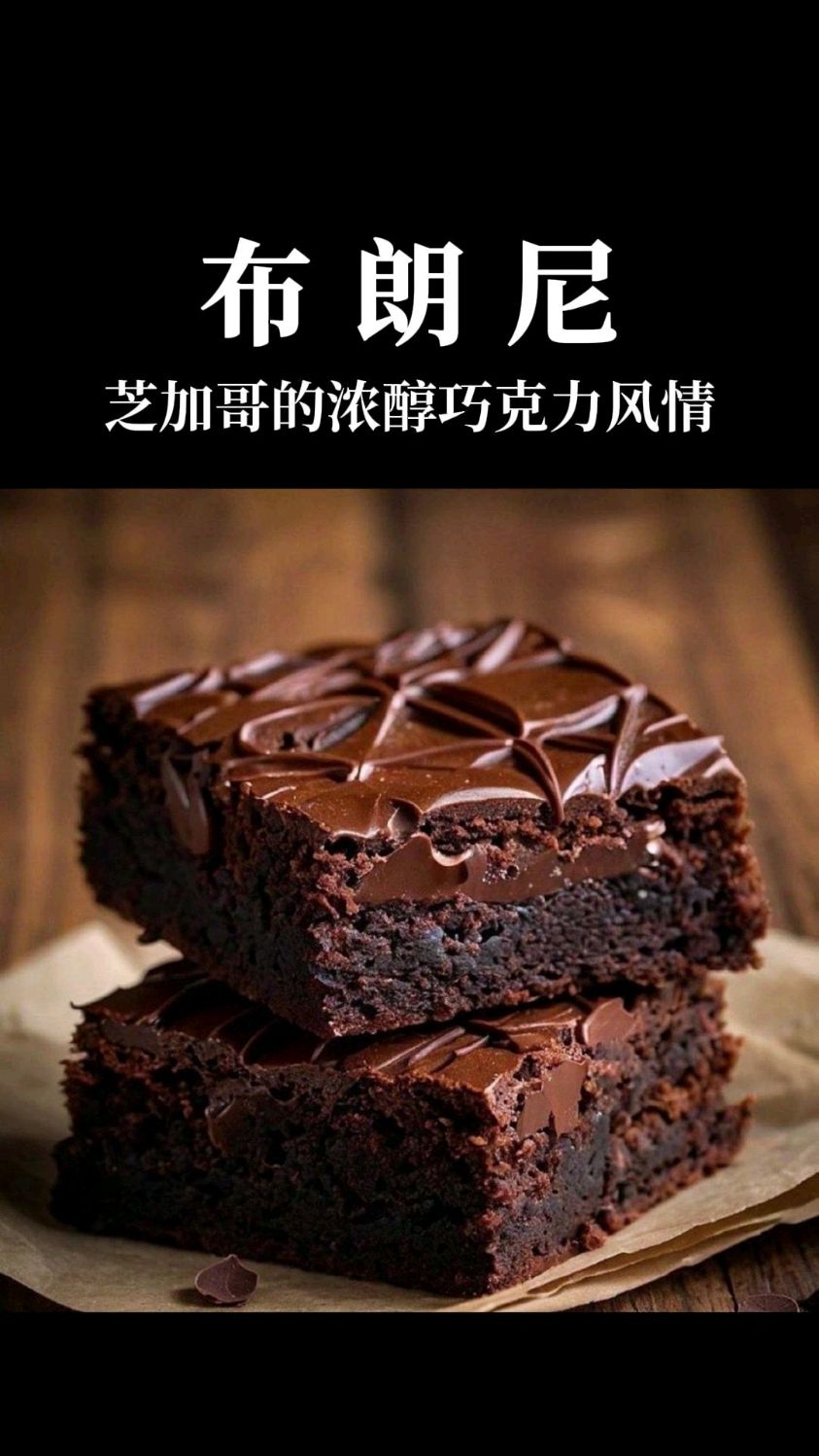 一天带你了解一款西点布朗尼蛋糕