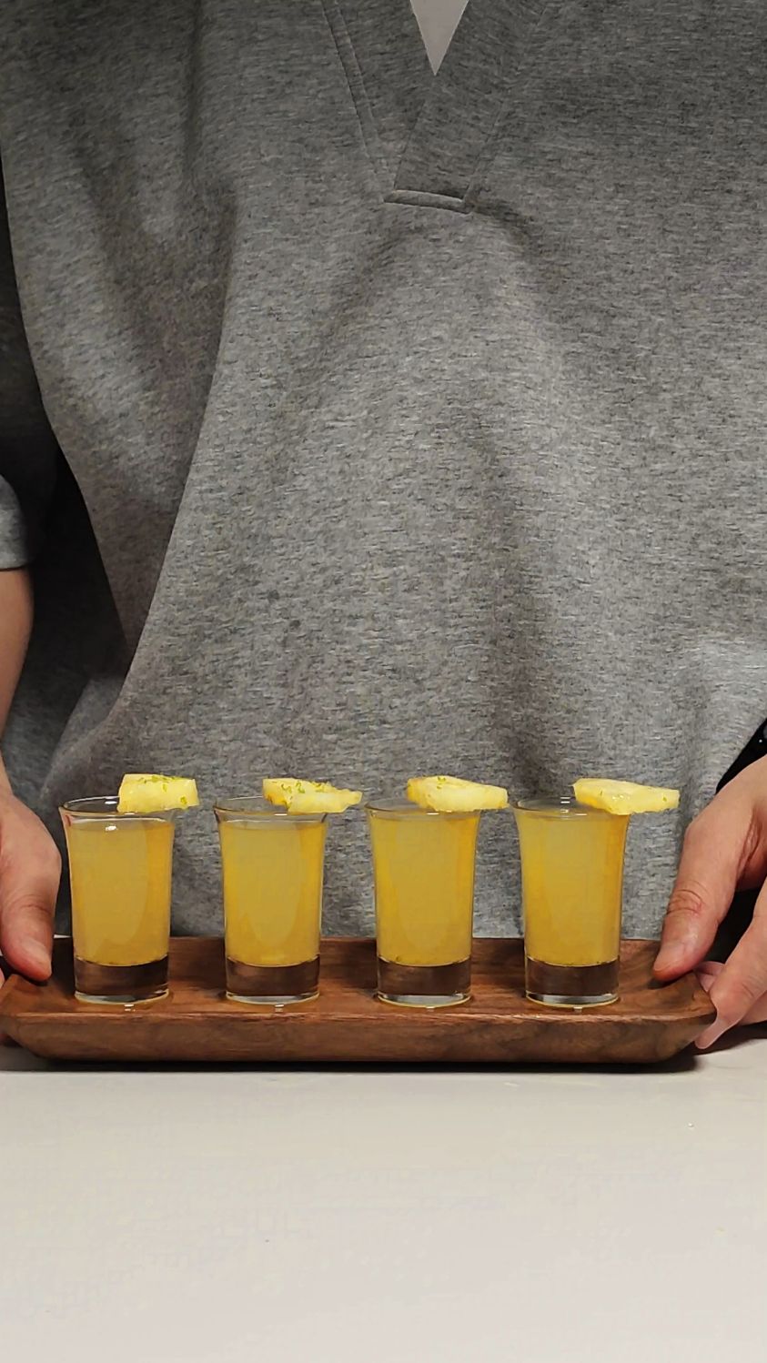 青柠菠萝shot鸡尾酒