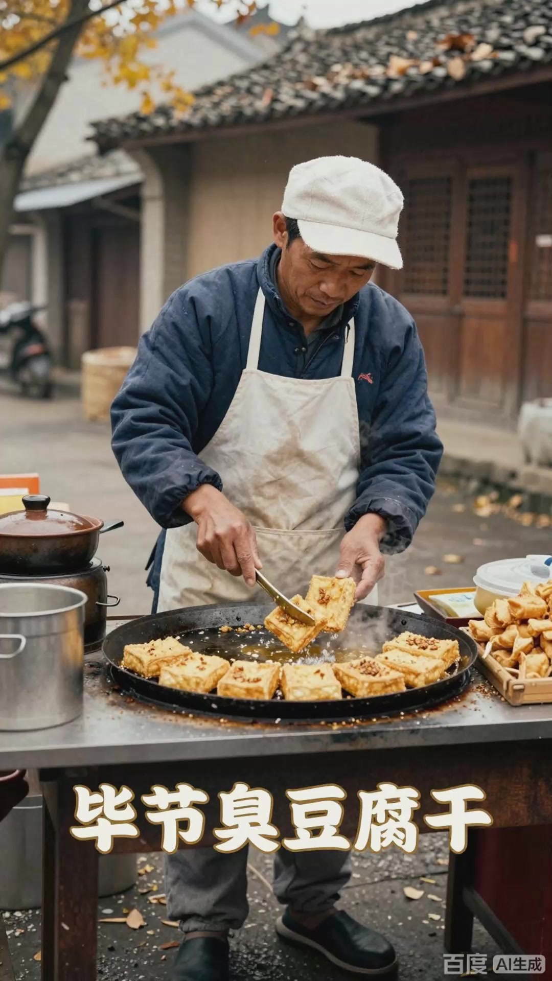 毕节臭豆腐干：外酥里嫩，豆香浓郁毕节特色