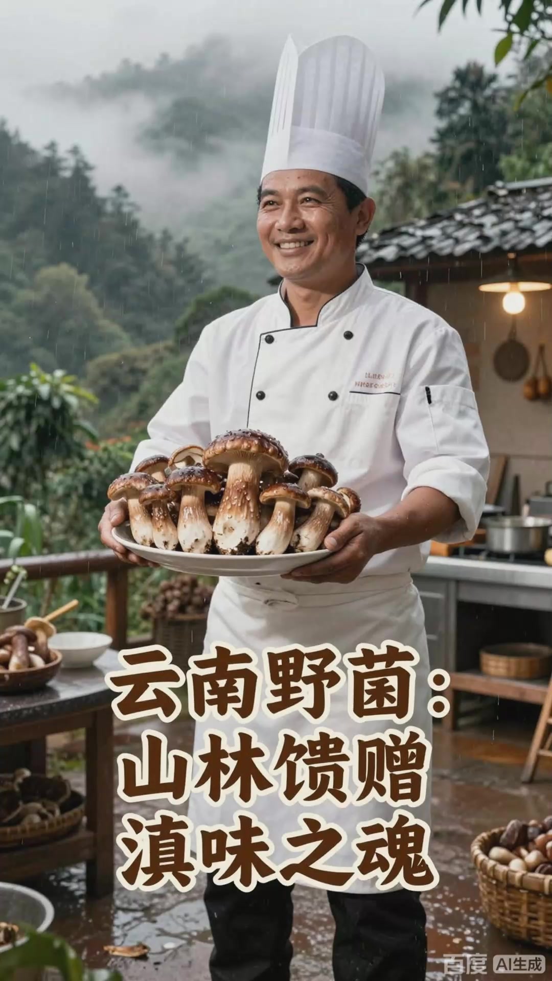 滇菜野生菌：菌香浓郁，鲜美滋补佳品