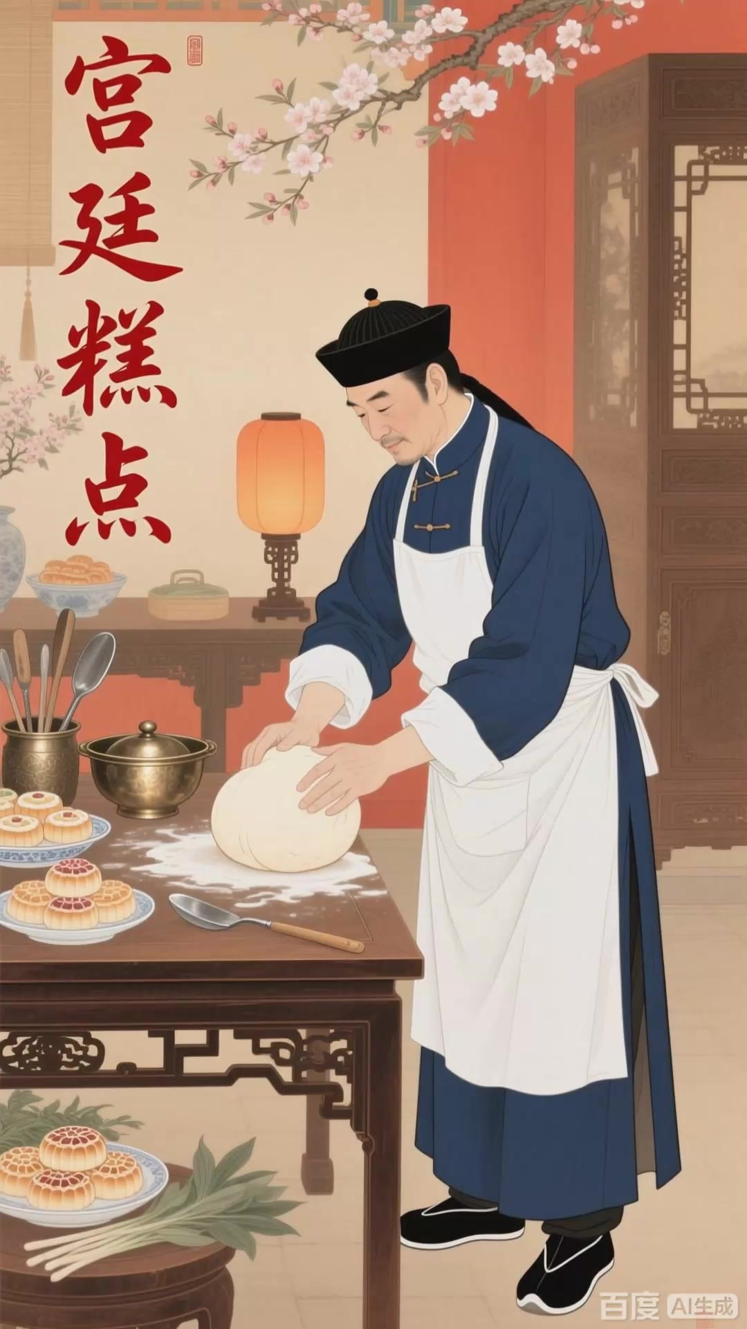 宫廷糕点：精工细作，甜而不腻颜值兼备