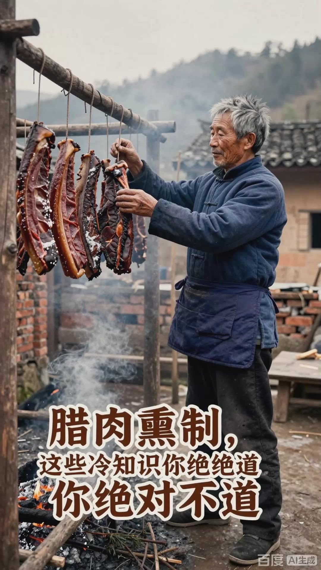 你不知道的冷知识：腊肉熏制！