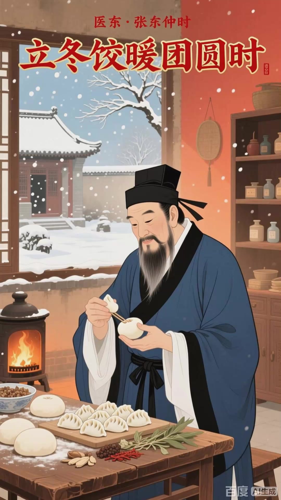 立冬吃饺子：驱寒保暖，团团圆圆