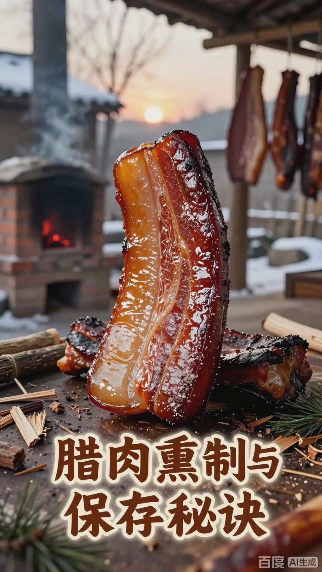 秒懂百科：腊肉熏制保存