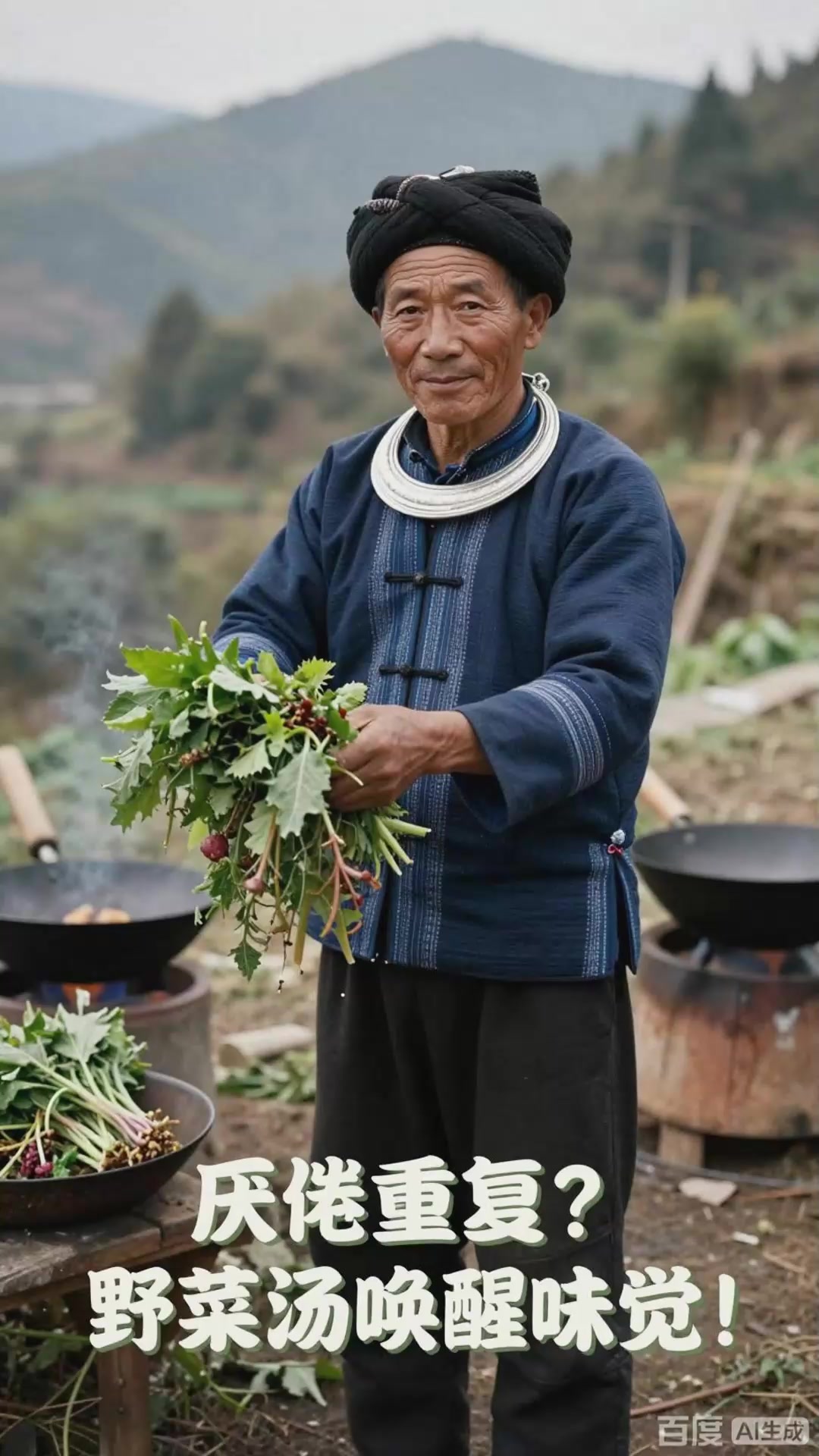 基诺族野菜汤：鲜香可口，野菜风味浓郁独特_0