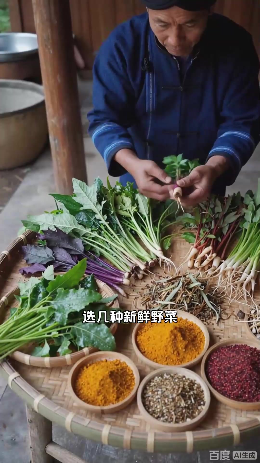 基诺族野菜汤：鲜香可口，野菜风味浓郁独特_3