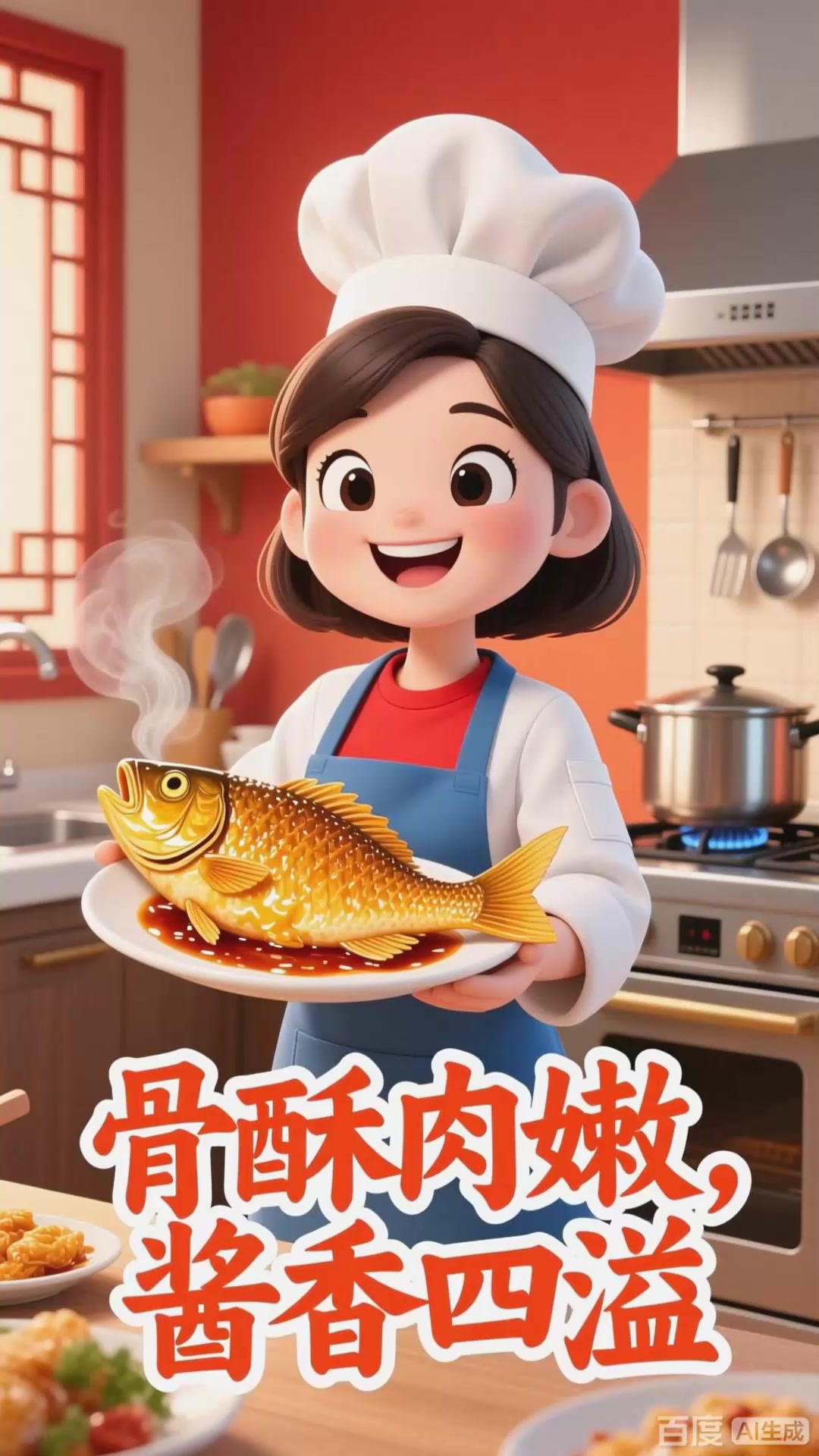 邯郸永年酥鱼：骨酥肉嫩，酱香浓郁_0