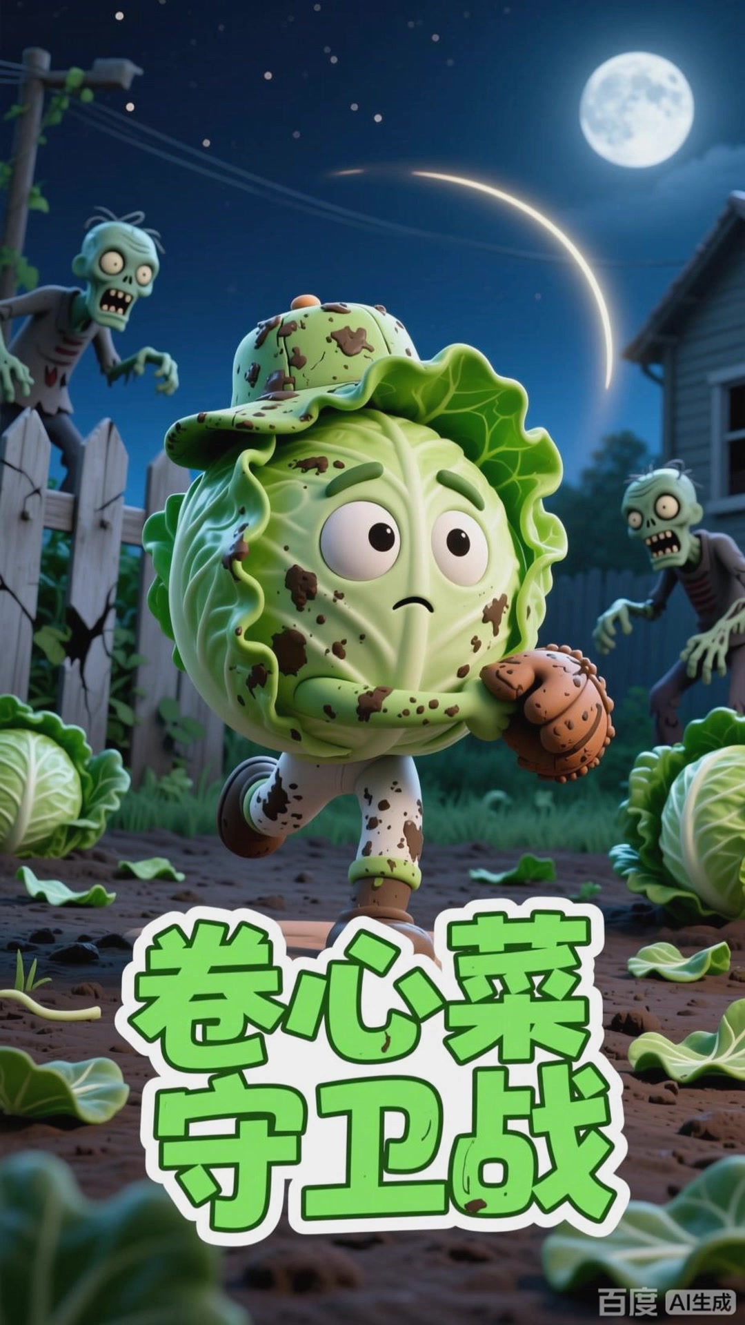卷心菜投手:扔菜揍僵,环保又高效,还能当零食