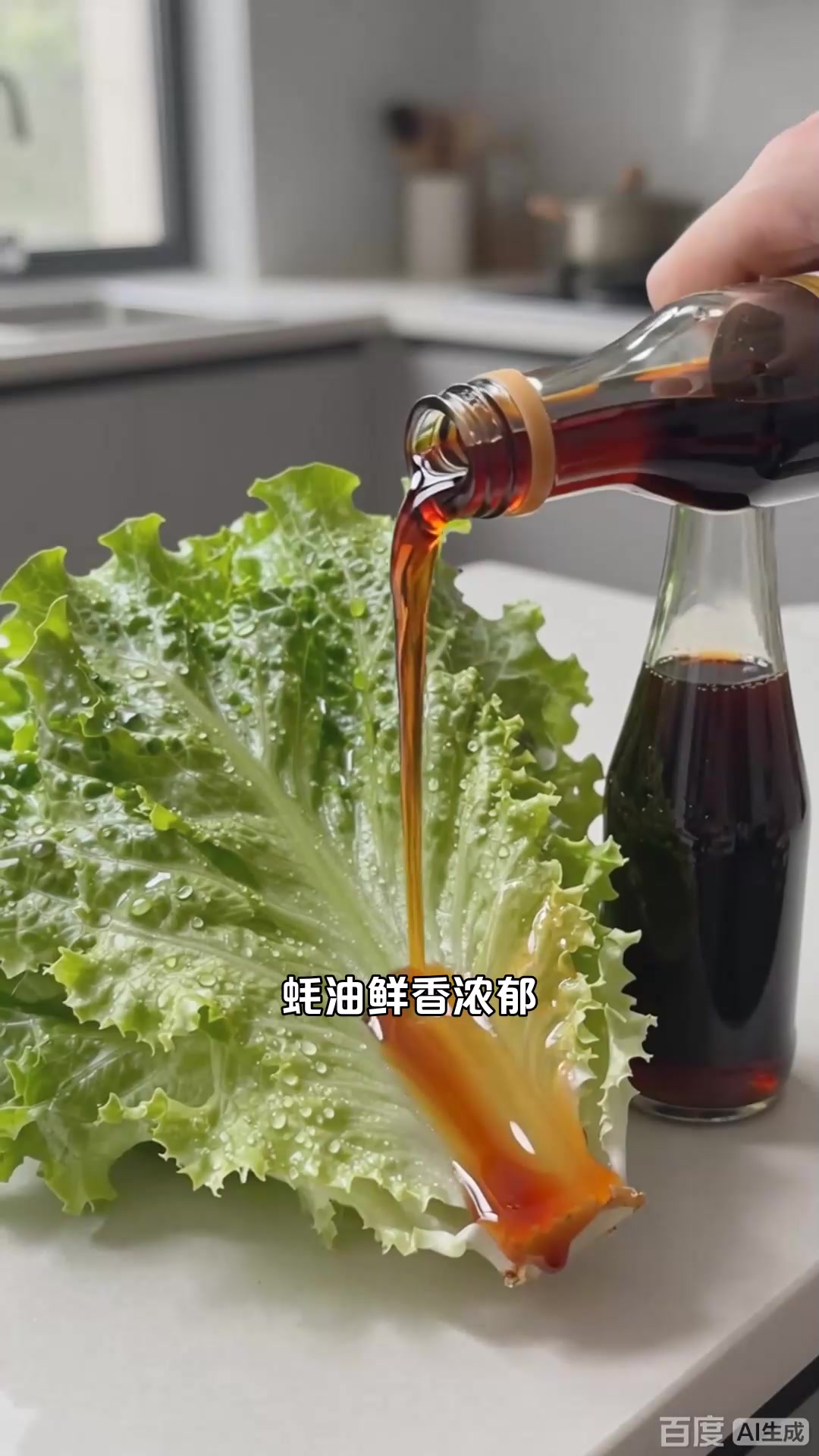 蚝油生菜：粤式素菜，蚝油鲜香生菜脆嫩_2