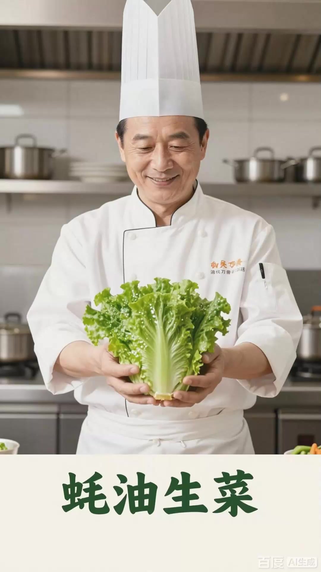 蚝油生菜：粤式素菜，蚝油鲜香生菜脆嫩_0