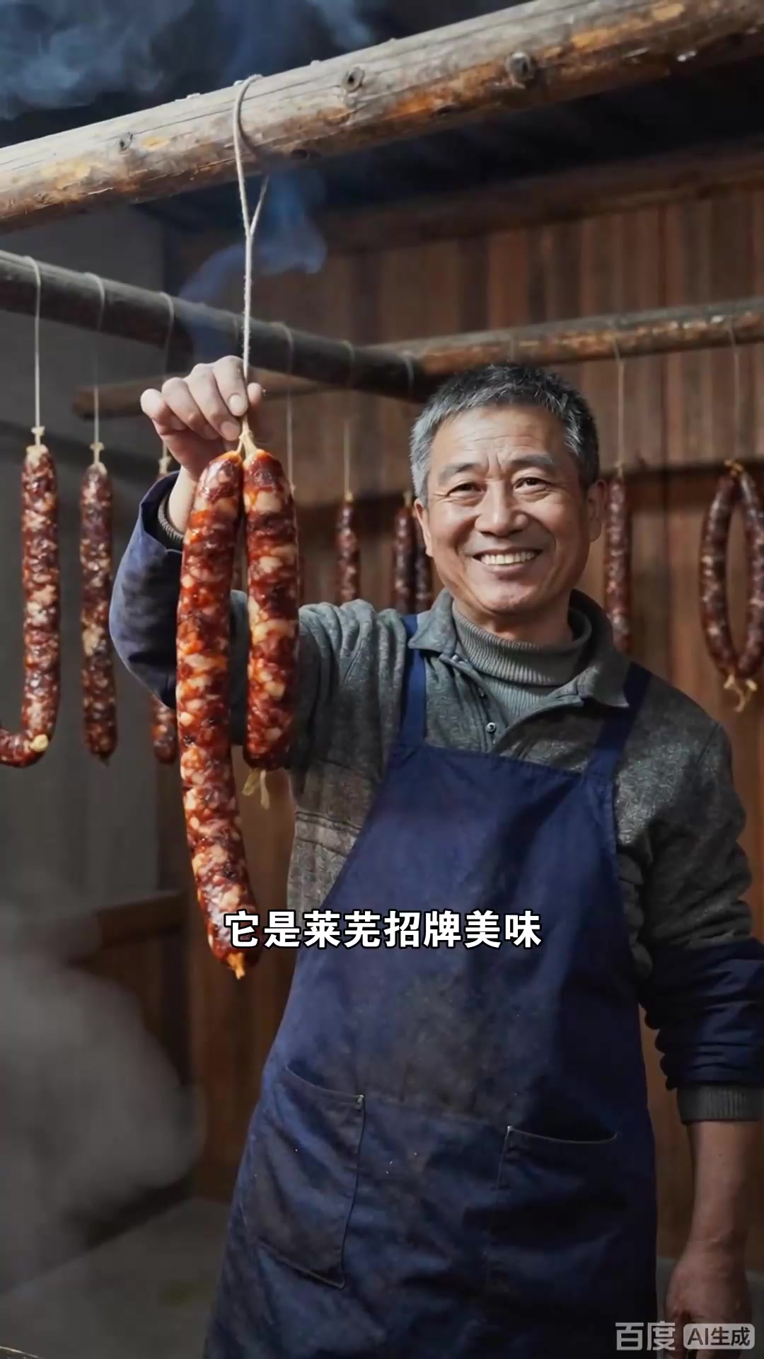 莱芜香肠:肉质紧实,熏香浓郁莱芜特色_1