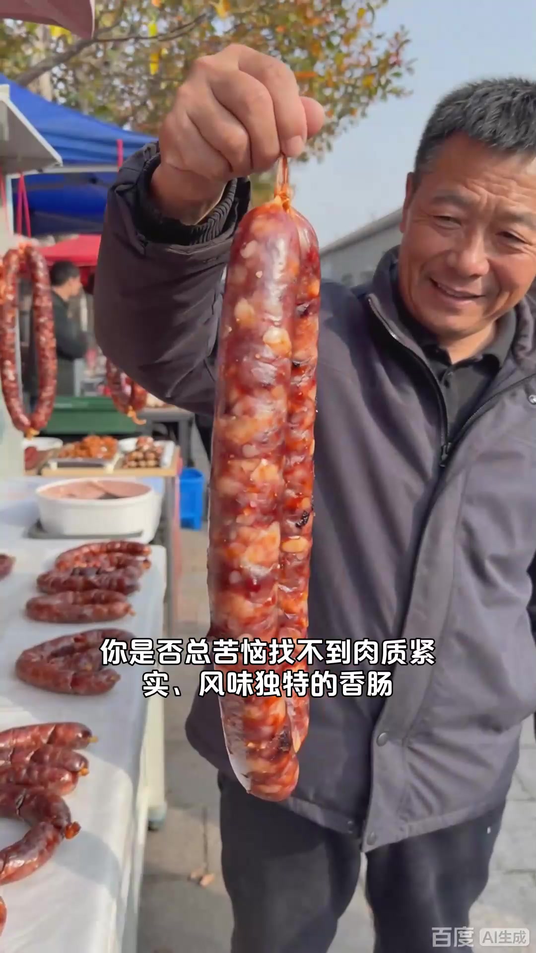 莱芜香肠:肉质紧实,熏香浓郁莱芜特色。_1