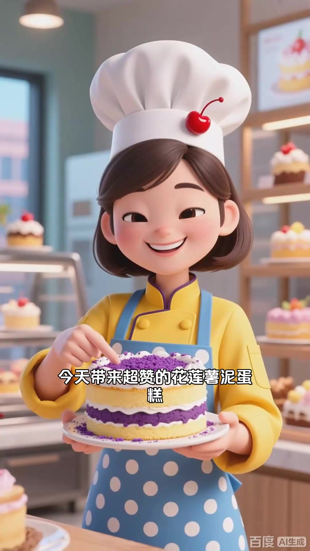 花莲薯泥蛋糕：软糯香甜，风味独特美味_1
