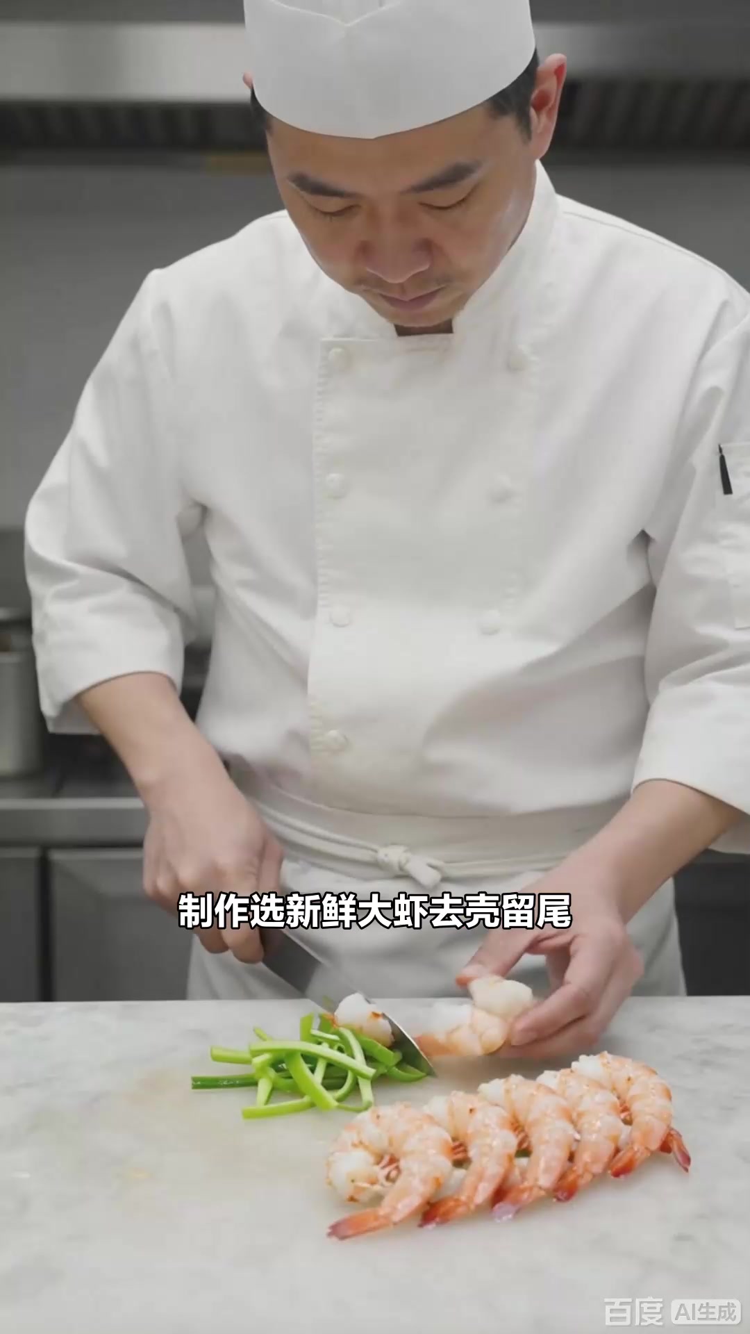 翡翠虾环:粤菜名肴,造型精致鲜爽适口_2