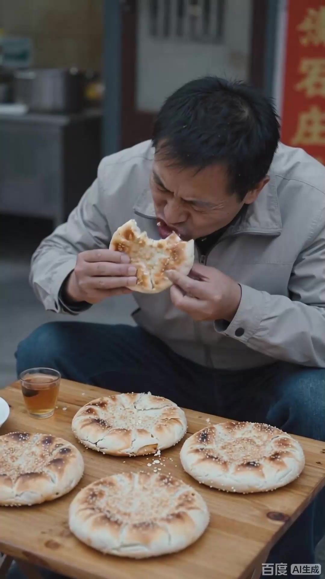 缸炉烧饼：外脆内软，麦香浓郁石家庄特产_3