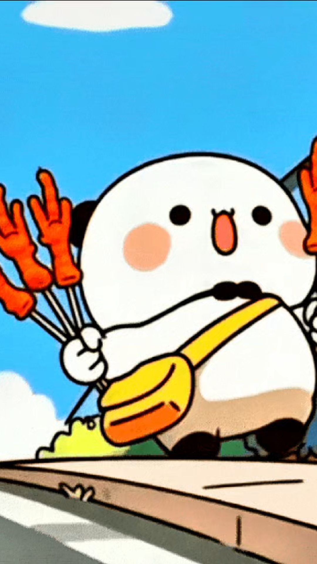 一二买鸡爪 #一二布布#一二布布日常#一二布布表情包#情侣日常