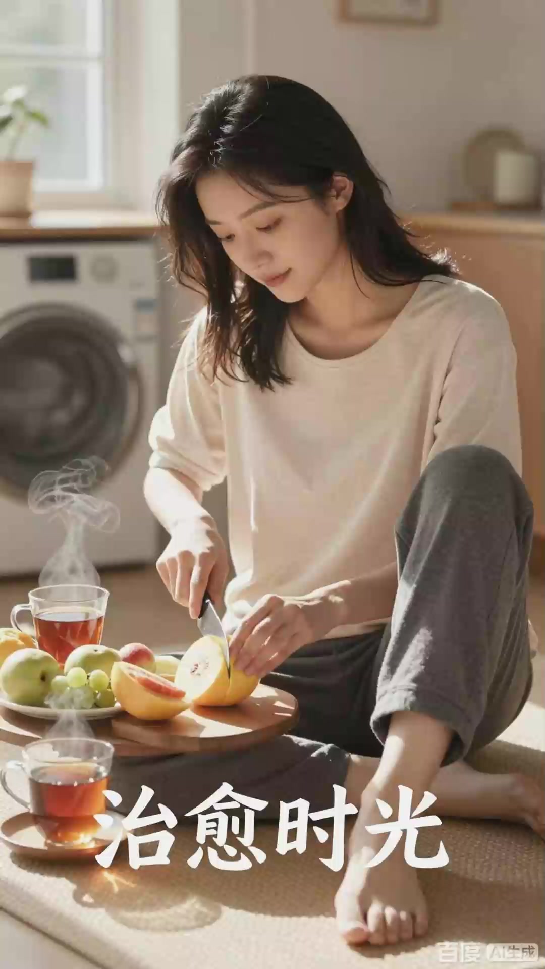 切水果声爽，下午茶治愈声音。