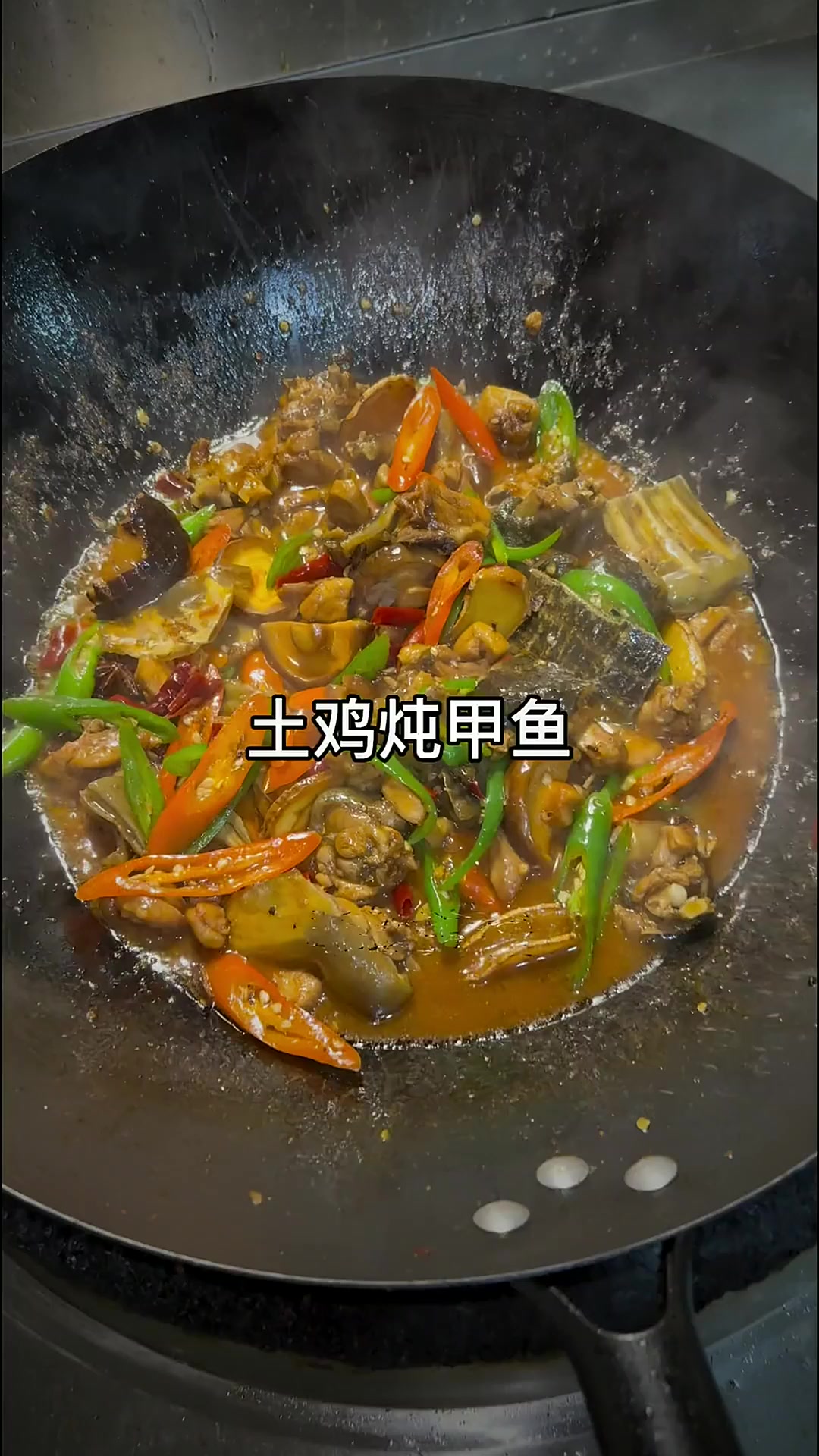 真香!吃过一次就难忘的土鸡炖甲鱼,太下饭了,连汤汁都可以拌三碗米饭